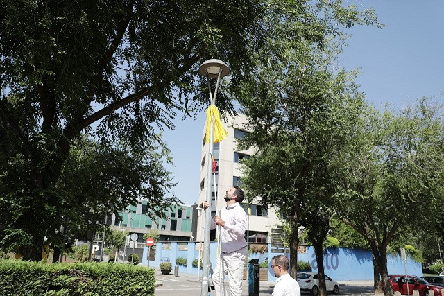 Símbolos independentistas lazo amarillo retirada símbolos 27072018