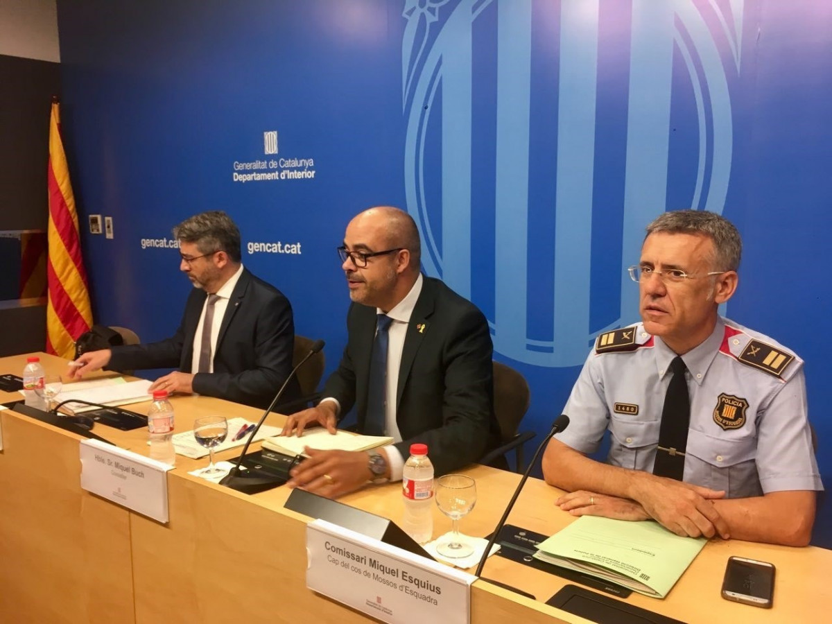 Andreu Martínez, Miquel Buch y Miquel Esquius
