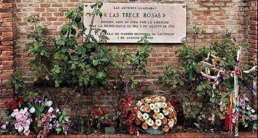 Placa trece rosas ep