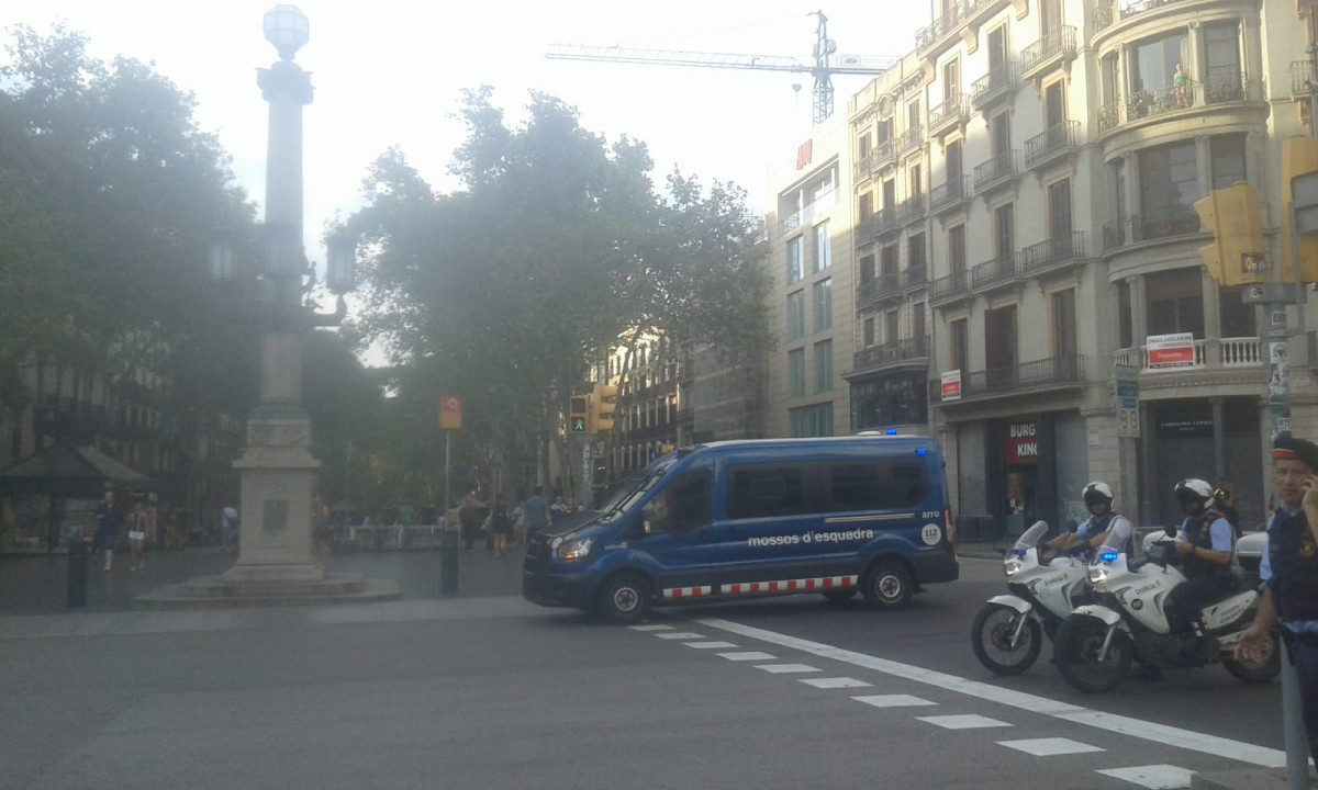 La rambla un au00f1o despuu00e9s del 17A