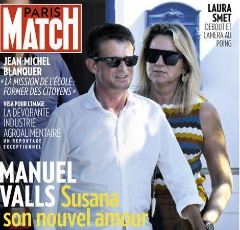 Susana gallardo y manuel valls