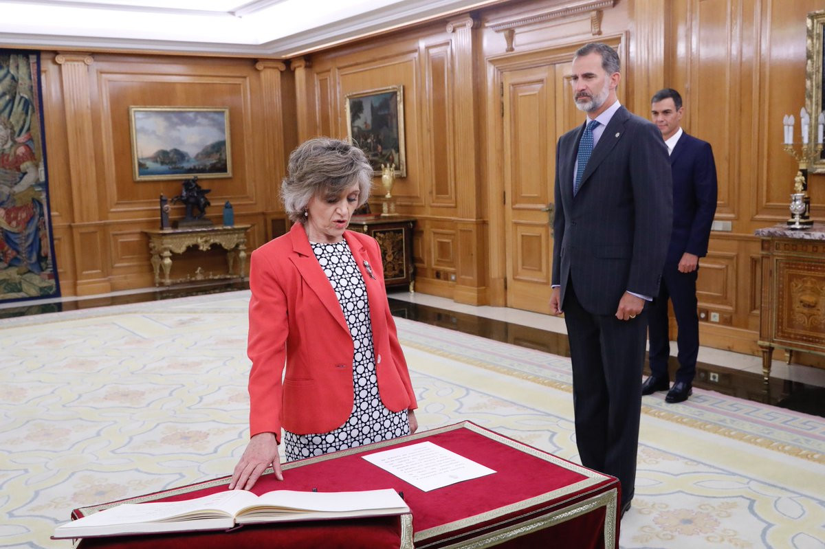Ministra de sanidad