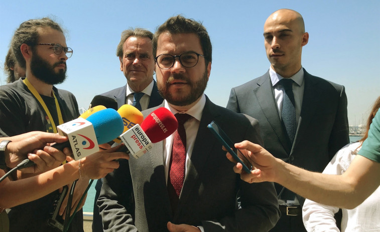 La Guardia Civil señala a Aragonès por gastar más de 6.000 euros en viajes para construir estructuras de Estado