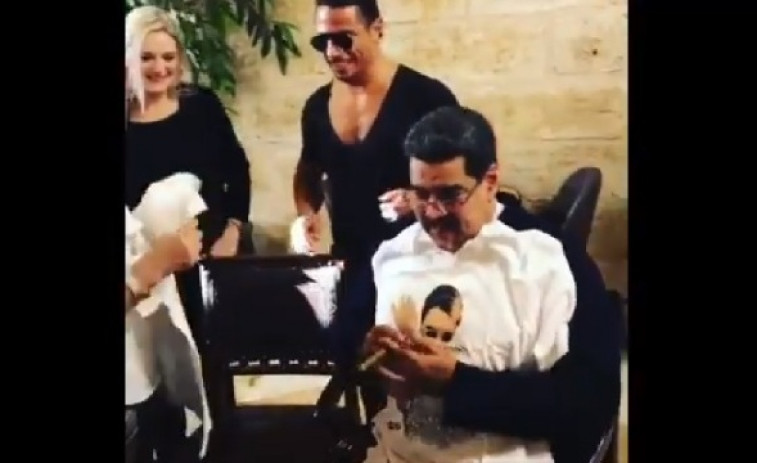 Indignación por el banquete de Maduro en un lujoso restaurante turco