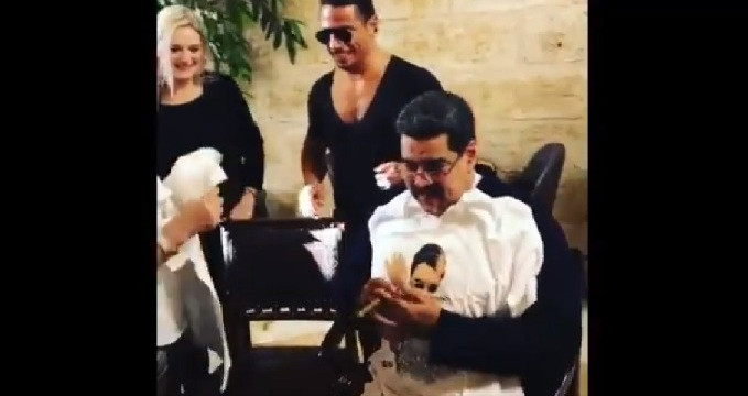 Nicolas maduro vídeo restaurante caro 18092018