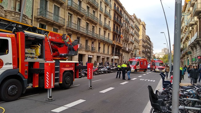 Incendio Hotel Catalonia Barcelona 2