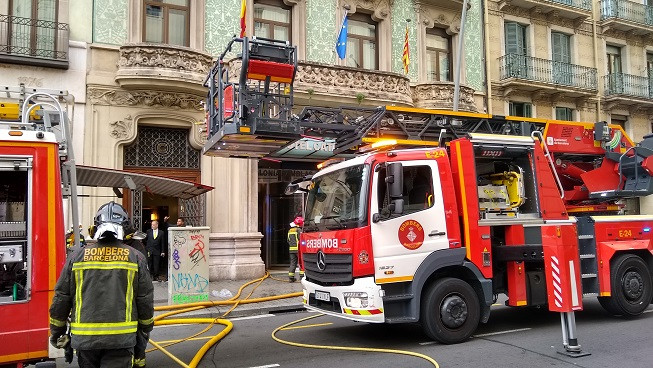 Incendio Hotel Catalonia Barcelona 4