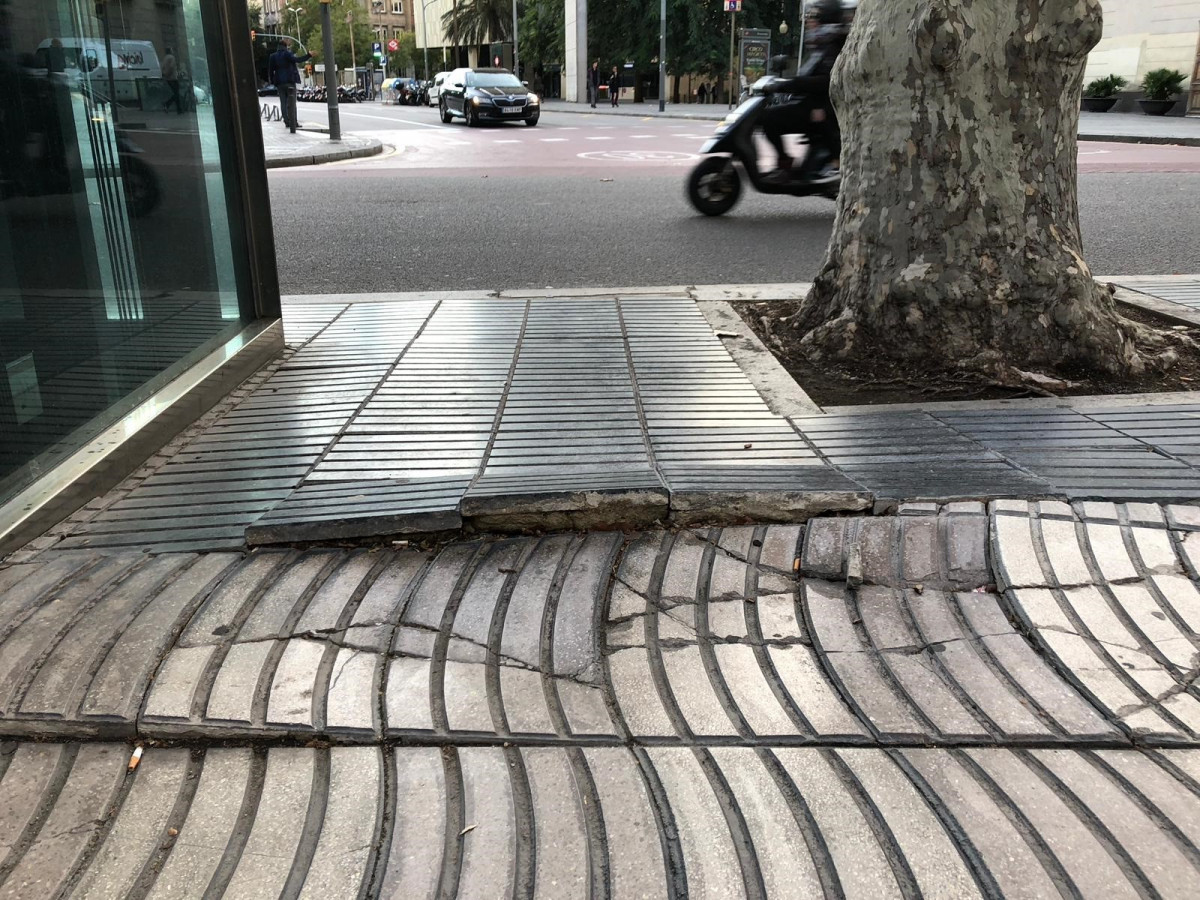 Desperfectos rambla