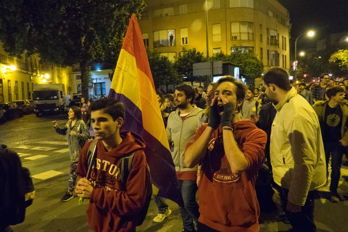 Manifestación contra vox