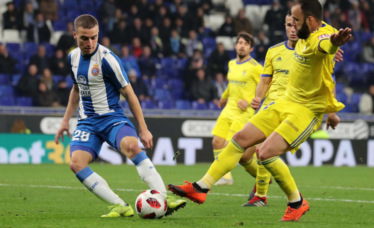 El Espanyol no pasa del empate contra el Cádiz (2-2)