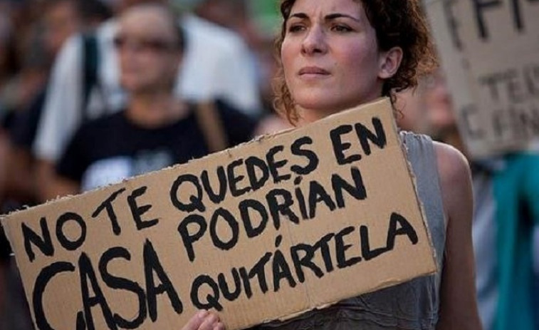 La PAH pide una moratoria de los desahucios: 