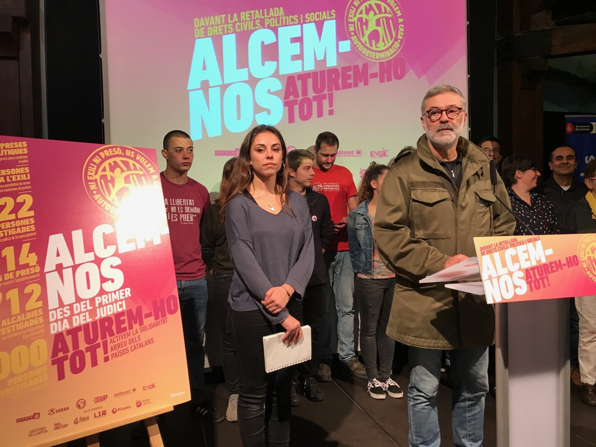 CUP quiere parar Catalunya