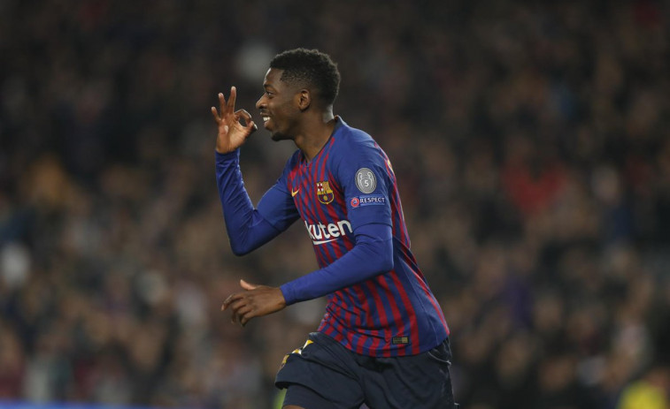 Dembélé consigue el empate del FC Barcelona pese a las polémicas