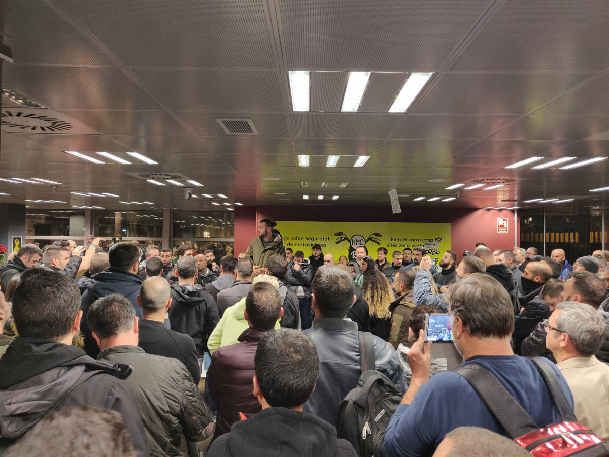 Mossos dentro conselleria interior