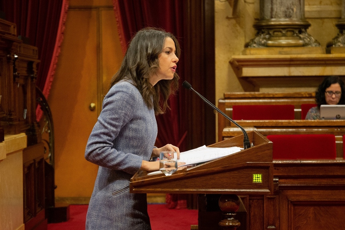 Arrimadas pleno infancia parlament