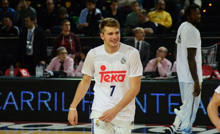 Luka Doncic ya forma parte del All-Star medio año después de llegar a la NBA