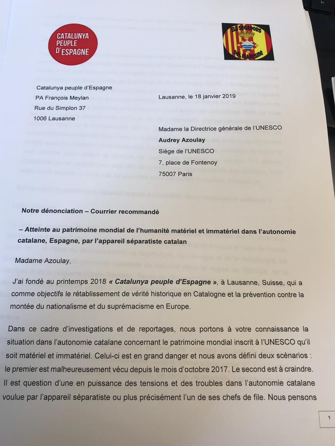 Primera pu00e1gina denuncia unesco