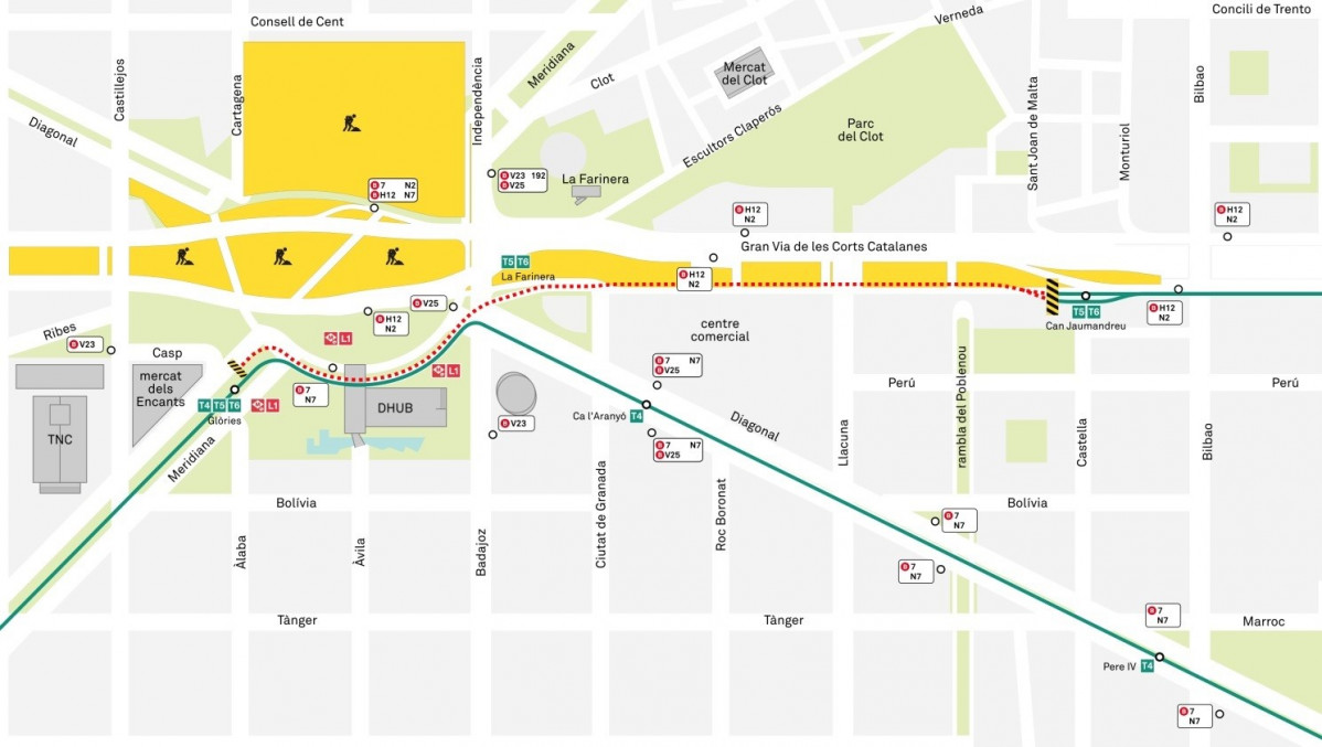 Afectaciones servicio tranvía