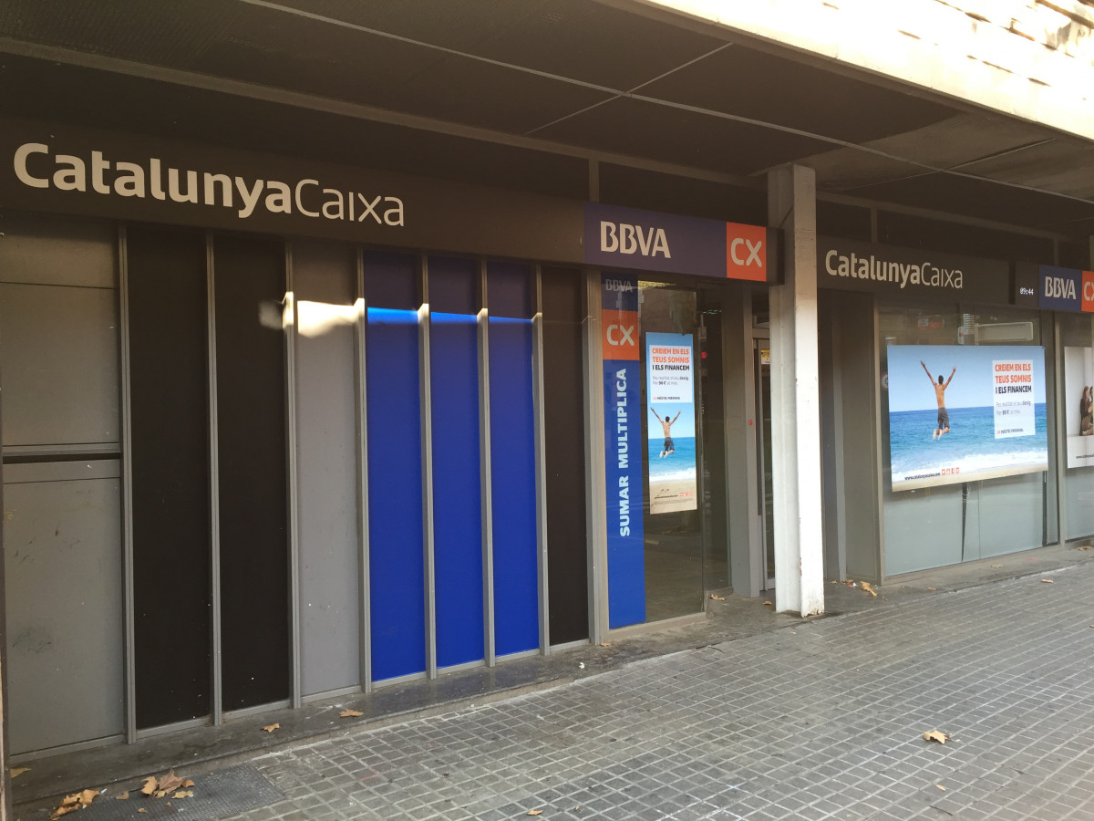 Sucursal catalunya caixa bbva