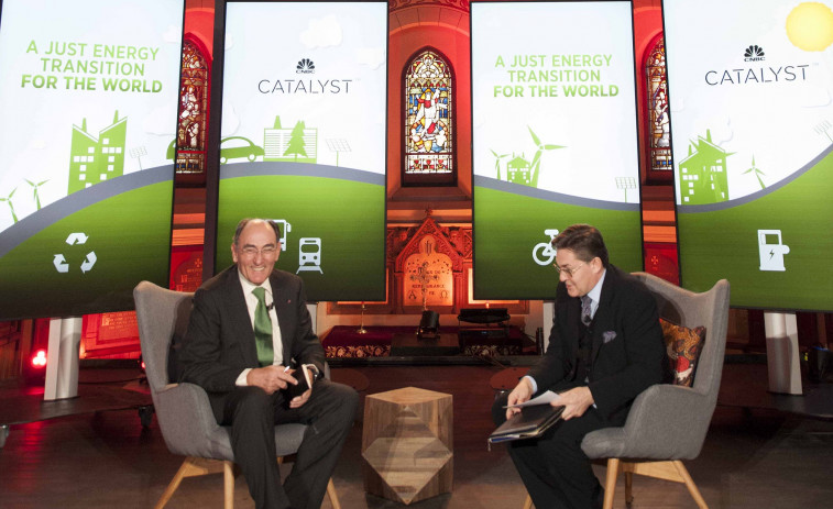 Galán (Iberdrola) defiende en Davos la descarbonización energética