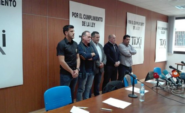 Los taxistas de Madrid anuncian una huelga indefinida 