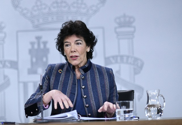 Celaá rueda de prensagobierno