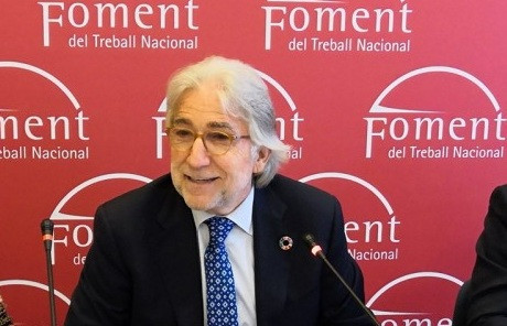 Foment del Treball propone convocar una cumbre empresarial y cultural entre Barcelona y Madrid