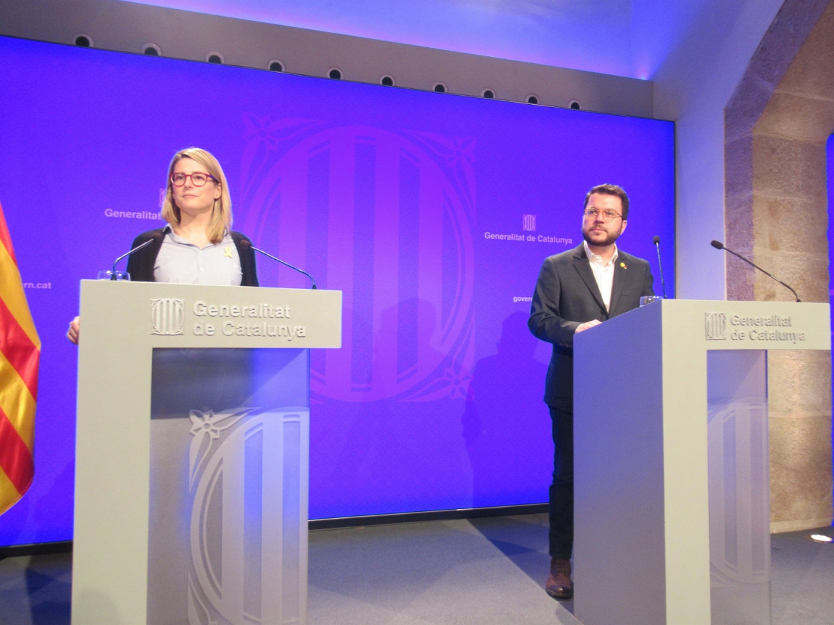 Aragonès i artadi responen ruptura negociacions