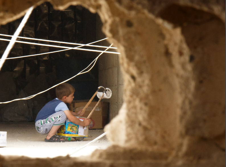 Save the children Niños en zona de conflicto