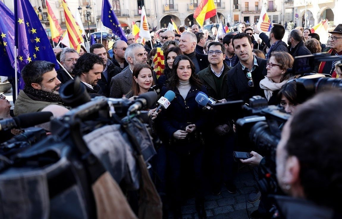 EuropaPress 1922229 Arrimadas (Cs) dice que en abril acabará la etapa negra del sanchismo y el bipartidismo