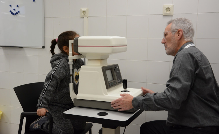 'Invulnerables con visión', revisión a la vista de 130 niños en riesgo de exclusión