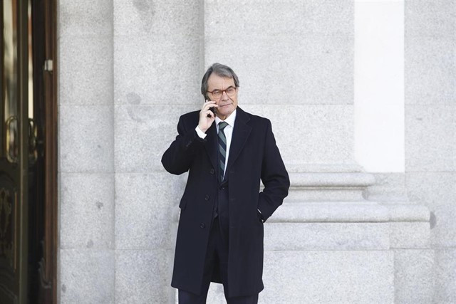 Artur Mas en el juicio del procés