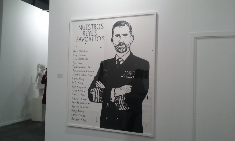 El publicista Lluís Bassat compra otra obra de ARCO con el Rey como protagonista