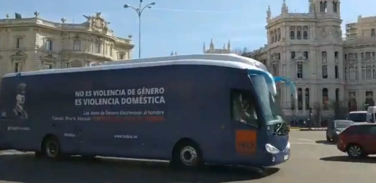 Hazte oír bus violencia de género