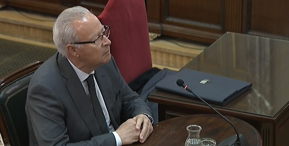 EuropaPress 1981317 Declaración en el juicio por el procés del comisario Sebastián Trapote