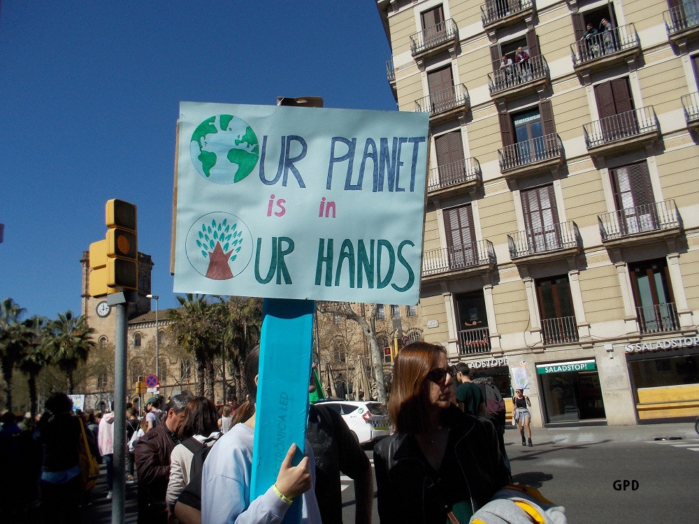 Manifestaciu00f3n clima barcelona 2