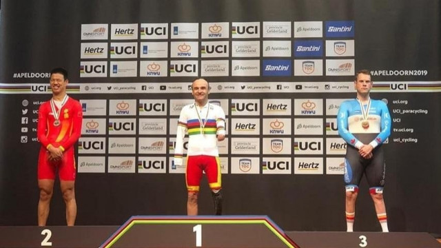 EuropaPress 1999723 Espaa firma tres medallas y un rcord del mundo en el estreno del Mundial de Pista de ciclismo adaptado