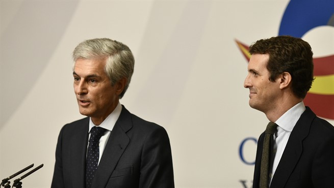 Adolfo suarez y pablo casado