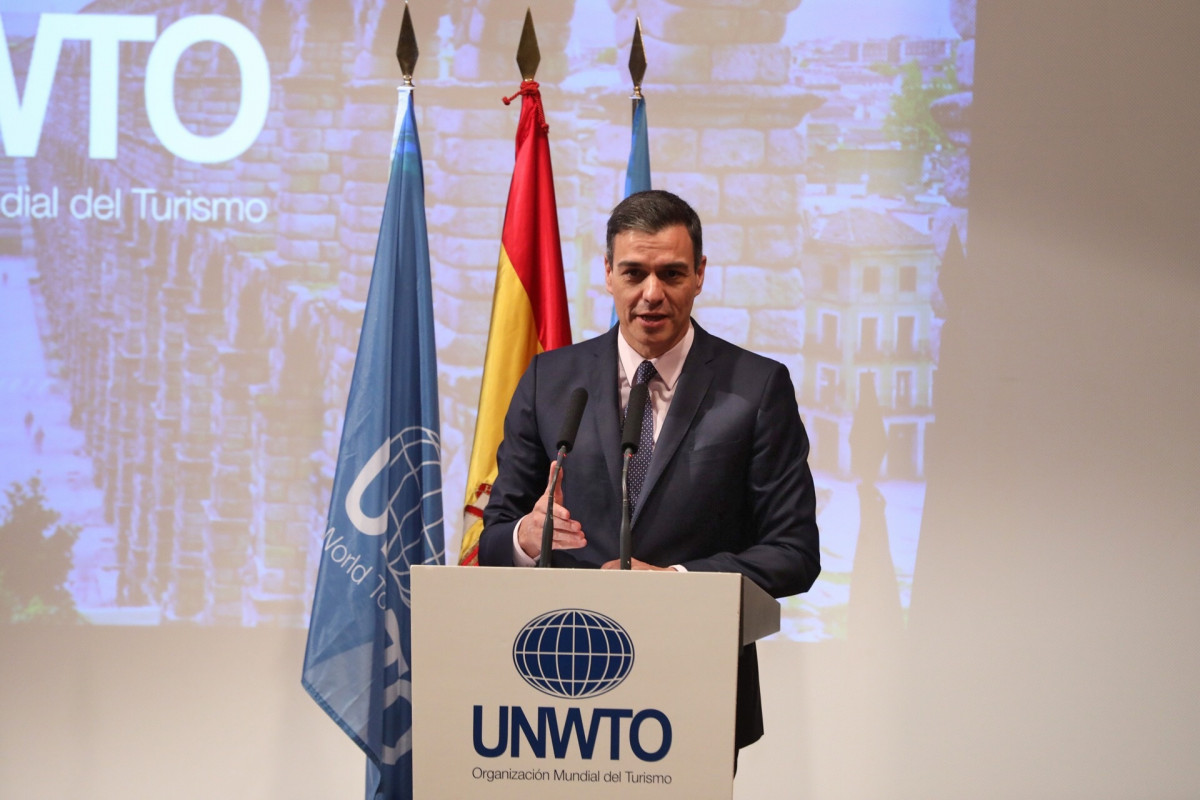 Pedro sanchez foro organización mundial del turismo