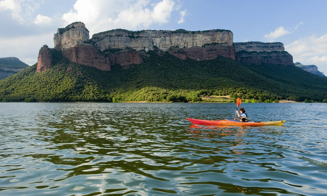 PANTANO DE SAU KAYAY VILANOVA DE SAU Jos&eacute; Cano Diputaciu00f3 de Barcelona
