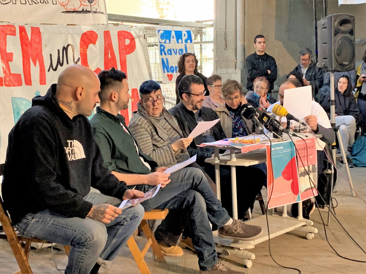 Vecinos del raval cap