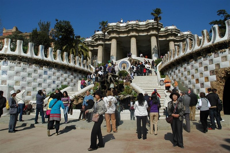 Park güell de barcelona