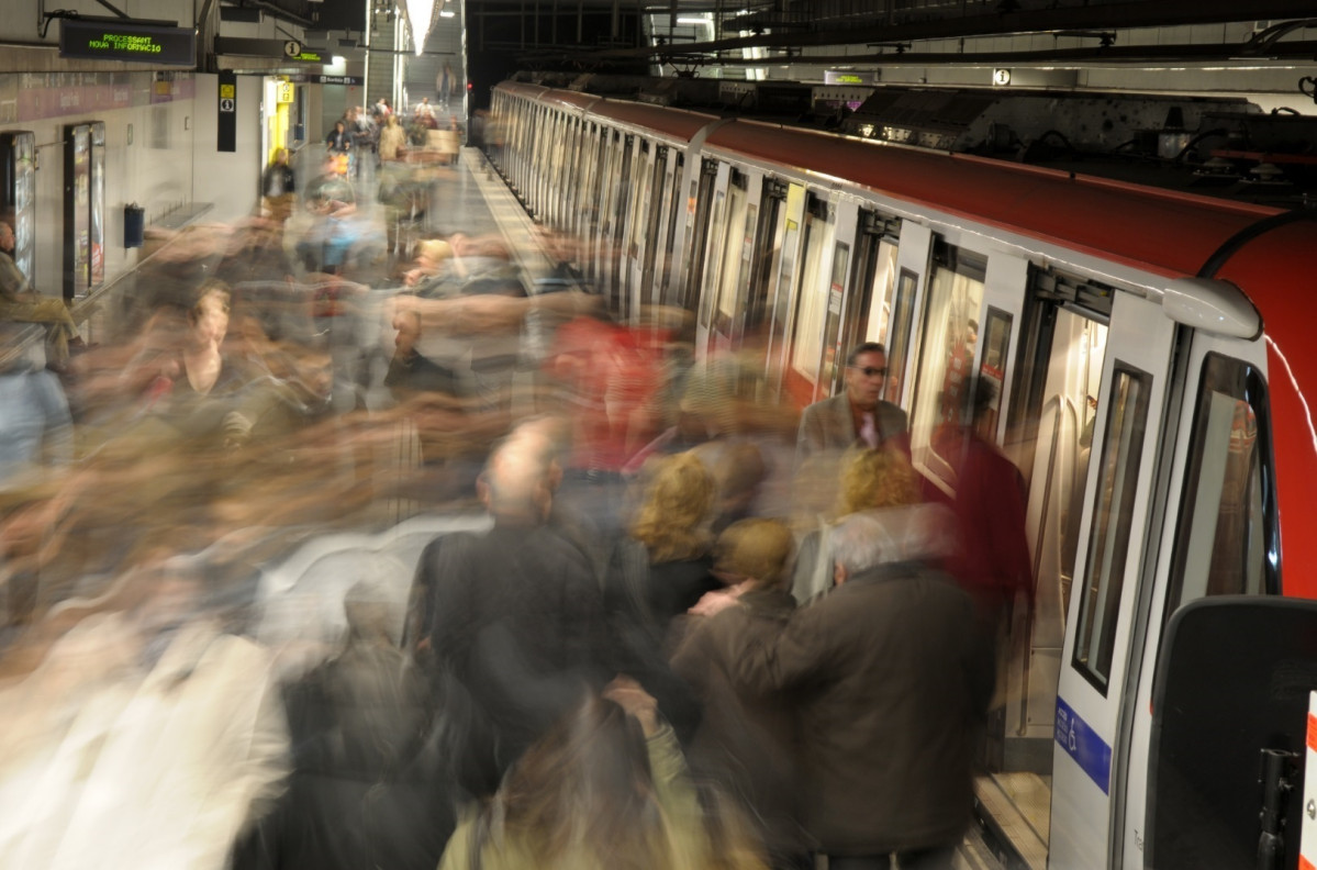 Huelga metro Barcelona