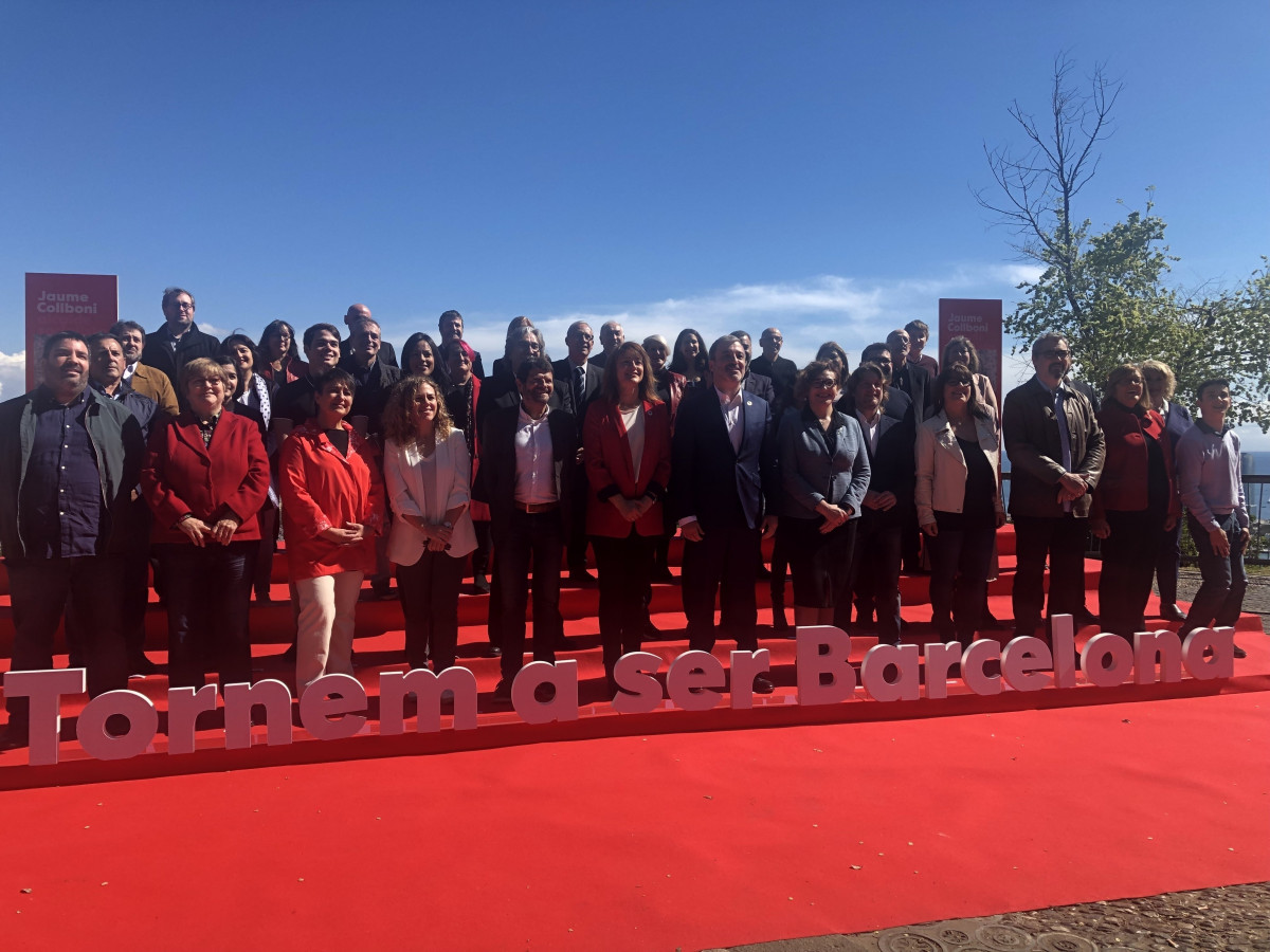 Collboni campaña Montjuic