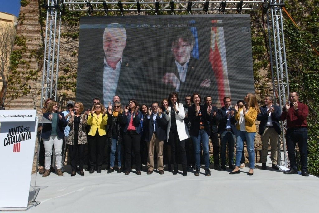 Puigdemont acto Girona 28 a
