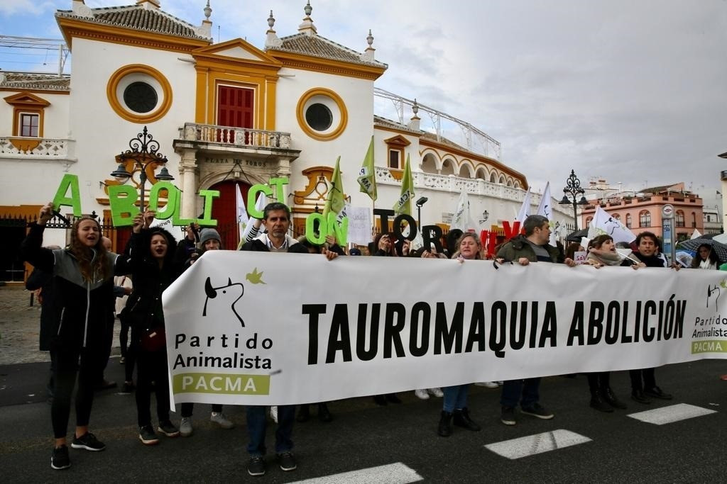 Pacma manifestación