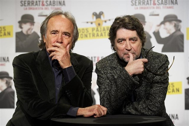 Serrat y sabina imagen
