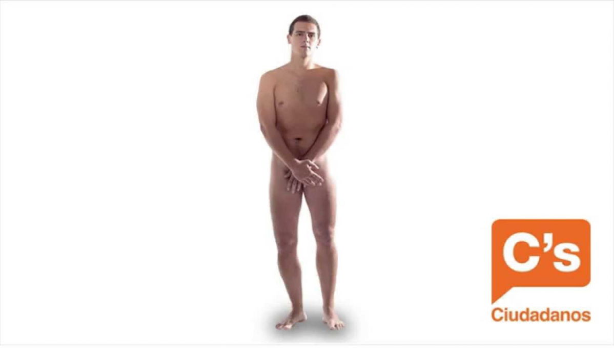 Ciudadanos cartel desnudo