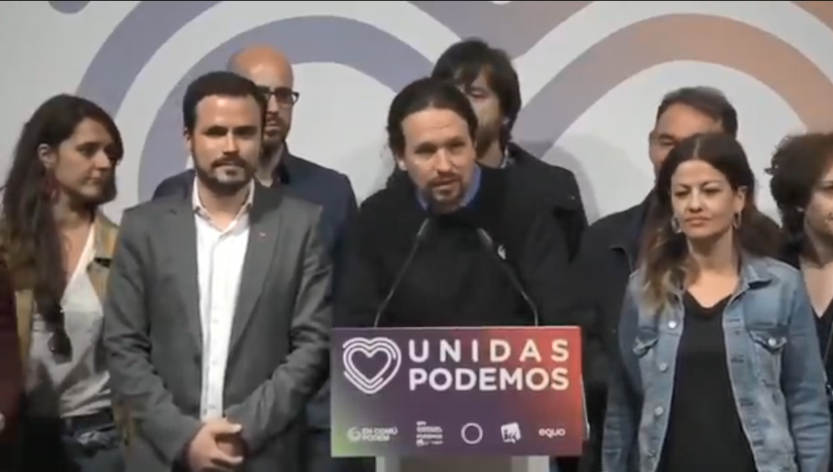 Iglesias habla sobre los resultados del 28 de abril