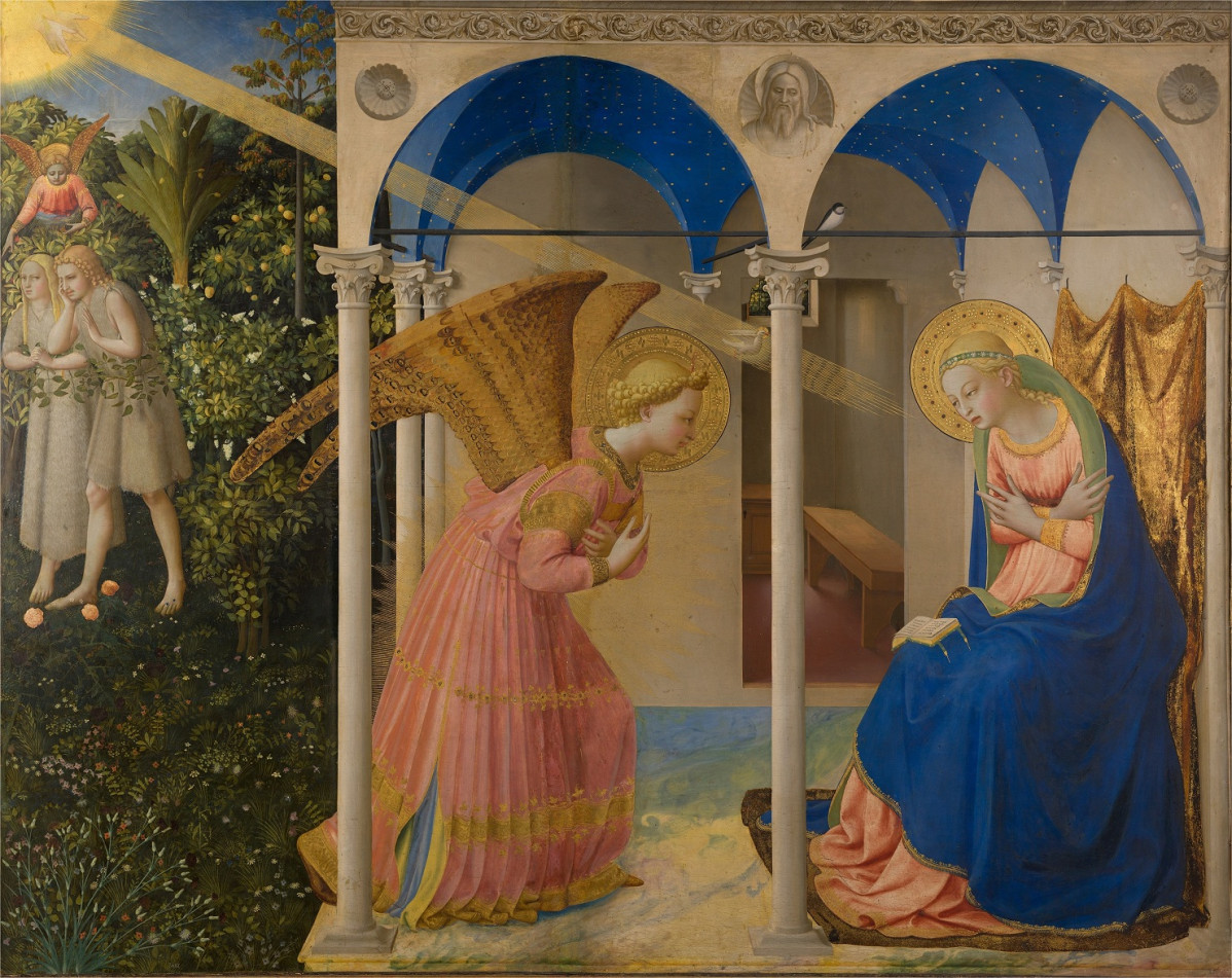 La anunciación de fra angelico
